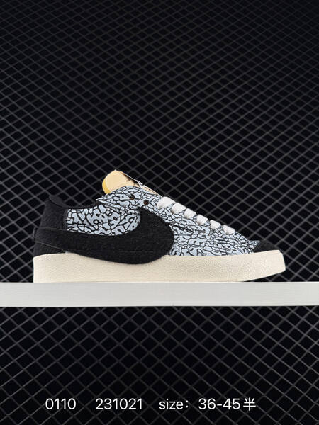 Nike Blazer Low 77 Jumbo white black cream EU 36-45 lifestyle
