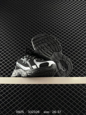 New Balance 740 white black neon yellow 26-37 sneaker