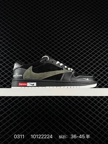 Jordan Air Jordan 1 Low Beige Gray Red White Black Blue EU 36-45 Sneaker - Unisex (BS-79676)