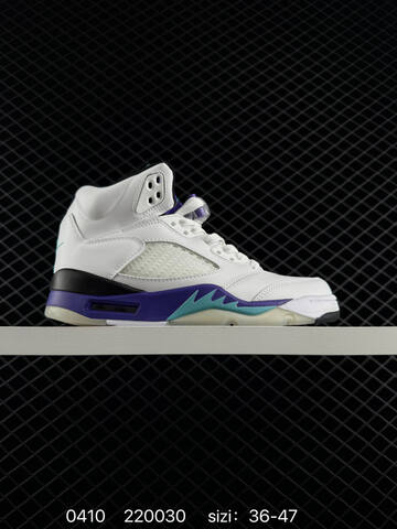 Jordan Air Jordan 5 Black Blue Silver EU 36-47 Basketball Shoe - Unisex (BS-79516)
