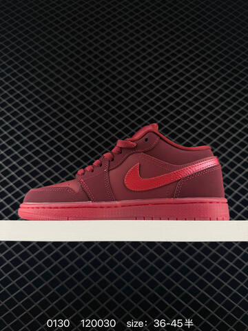 Jordan Air Jordan 1 Low Dark Red Bright Red EU 36-45 Sneaker - Unisex (BS-79743)