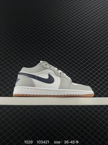 Jordan Air Jordan 1 Low White Black Red Blue EU 36-45 Basketball Shoe - Unisex (BS-80401)