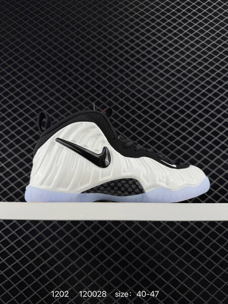 Nike Air Foamposite Pro White Black Red EU 40-47 basketball lifestyle