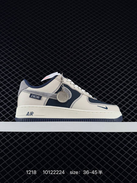 Nike Air Force 1 07 cream navy EU 36-45 5 lifestyle