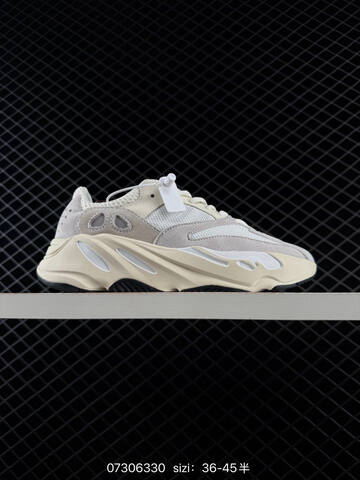 Adidas Yeezy 700 Runner V2 Grey White Black Orange EU 36-45 Sneaker - Unisex (BS-83536)