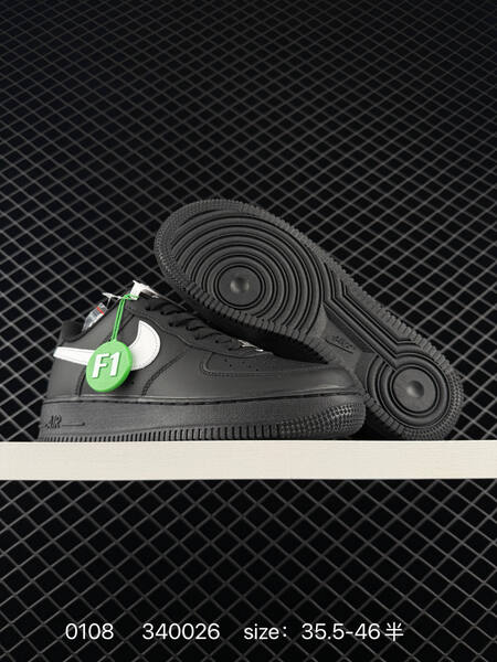 Nike Air Force 1 Black White EU 35 5-46 5 lifestyle