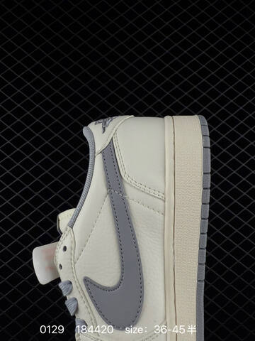 Jordan Air Jordan 1 Low OG SP Sail Brown Dark Grey Off White EU 36-45 Sneaker - Unisex (BS-79745)