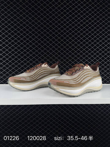 Nike Vomero Plus Brown White Beige 35 5-46 5 Running - Unisex (BS-72955)