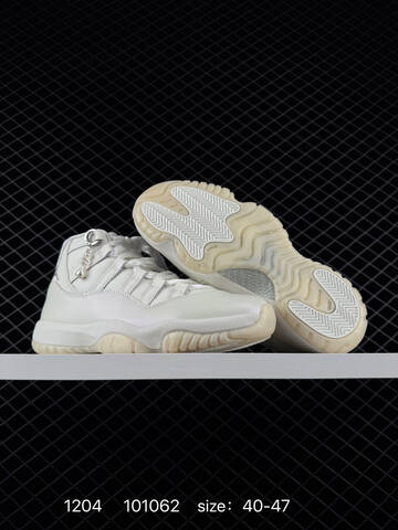 Jordan Air Jordan 11 Retro Off White Cream White EU 40-47 Basketball Shoe - Men's (BS-80113)