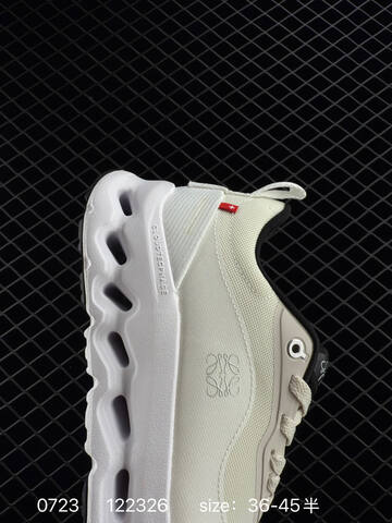 On Cloud Cloudtec Cream White Black EU 36-45 Running Shoe Running Sneakers - Unisex (BS-85521)