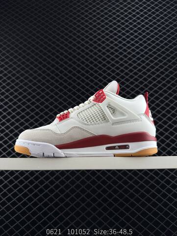 Nike SB x Jordan Air Jordan 4 Retro Varsity Red White Red Grey Gum EU 36-48 5 Basketball Shoe - Unisex (BS-81167)