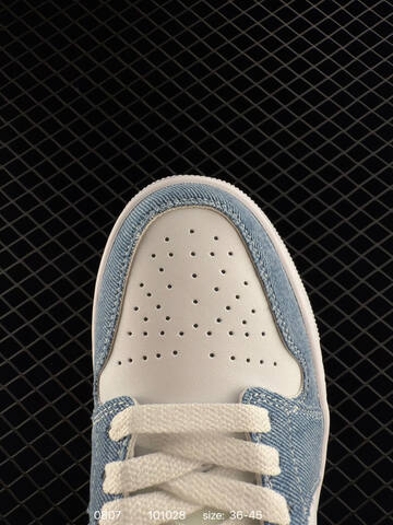 Jordan Air Jordan 1 Low White Light Blue Pink EU 36-45 Sneaker - Unisex (BS-80956)