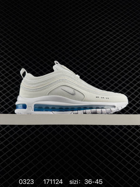 Nike Air Max 97 SE White Blue and Black Red EU 36-45 lifestyle
