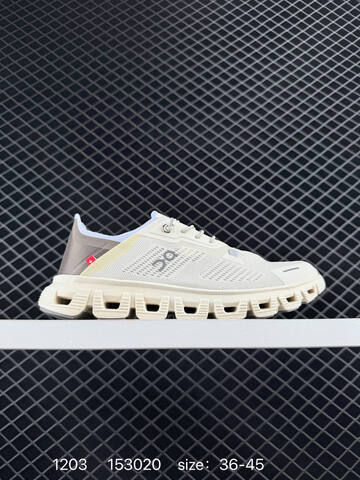 On Cloud 6 Coast Black White Cream Beige EU 36-45 Running Shoe Running Sneakers - Unisex (BS-85450)