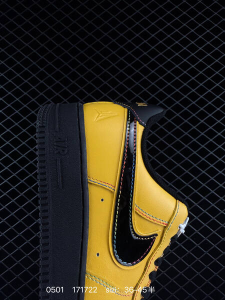 Nike Air Force 1 07 Low GX yellow black EU 36-45 lifestyle