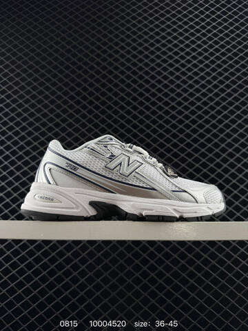 New Balance 740 white red silver black