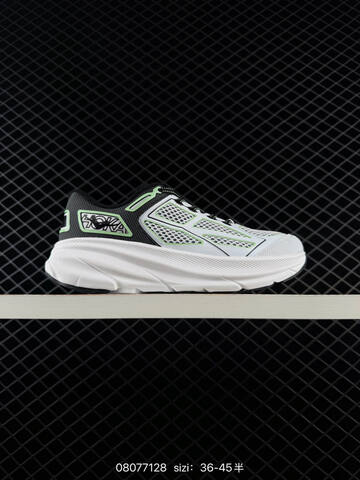 HOKA ONE ONE Clifton One9 Black Dark Grey Light Purple EU 36-45 Running Shoe Running Sneakers - Unisex (BS-86124)