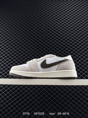 Jordan Air Jordan 1 Low White Light Grey Brown Sail EU 36-46 Sneaker - Unisex (BS-81062)