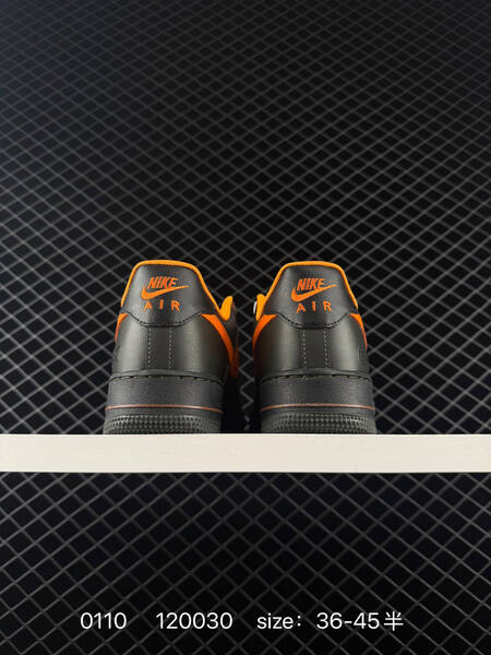Nike Air Force 1 07 brown orange black EU 36-45 lifestyle