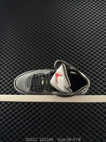 Jordan Air Jordan 5 Retro Low Pale Yellow Black Red Gum EU 39-47 Basketball Shoe - Unisex (BS-81314)