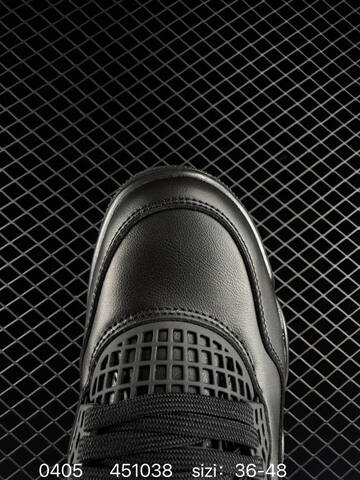 Jordan Air Jordan 4 Retro Net Black EU 36-48 Basketball Shoe - Unisex (BS-79548)