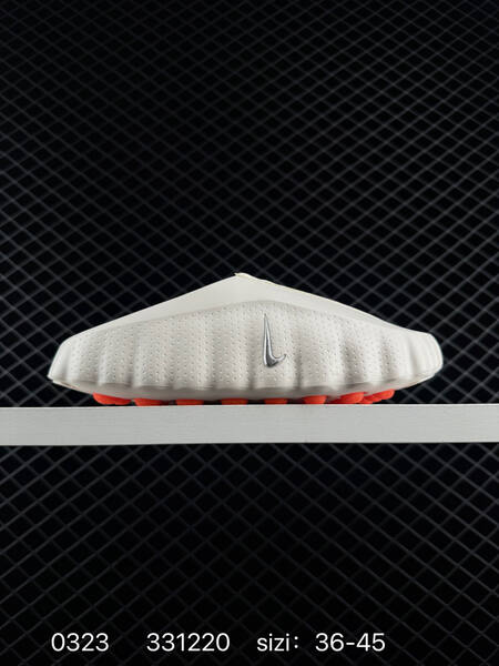 Nike Mind 001 Recovery Slide white with orange accents EU 36-45 casual lifestyle