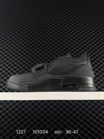 Jordan Air Jordan Legacy 312 Triple Black EU 36-47 Basketball Shoe - Unisex (BS-79984)