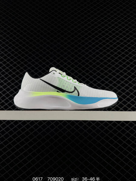 Nike Zoom Fly 5 white neon green black blue EU 36-46 running shoe