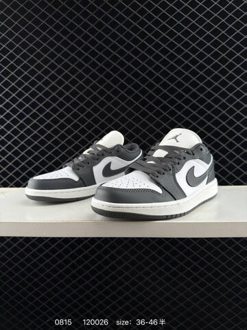 Jordan Air Jordan 1 Low White Dark Grey EU 36-46 Sneaker - Unisex (BS-80914)