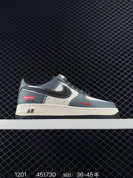 Nike Air Force 1 07 Sail Gray Black Red EU 36-45 5 lifestyle