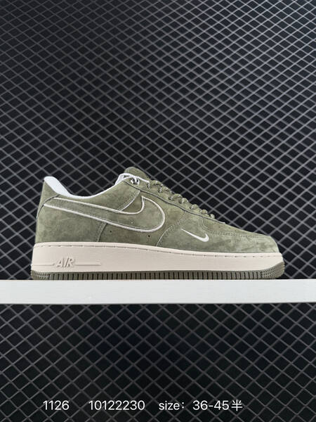 Nike Air Force 1 07 Low olive green white EU 36-45 lifestyle