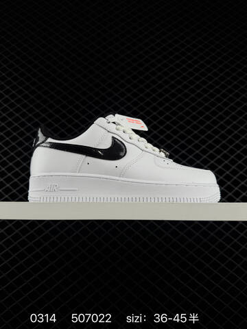 Nike Air Force 1 07 Low White Black 36-45 5 Lifestyle - Unisex (BS-72646)