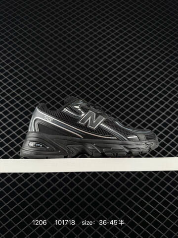 New Balance MR740 Black Silver EU 36-45 Running Shoe - Unisex (BS-82519)