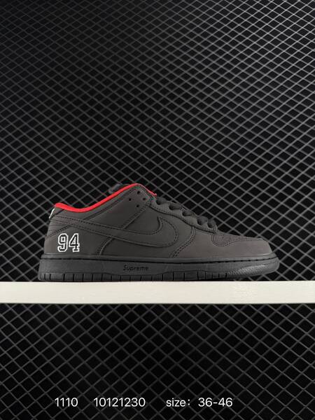 Nike SB Dunk Low Pro Black Red EU 36-46 skate lifestyle