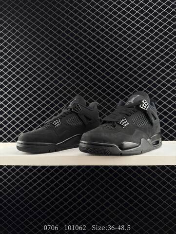 Jordan Air Jordan 4 Retro FV5029-010 Triple Black EU 36-48 5 Basketball Shoe - Unisex (BS-81098)
