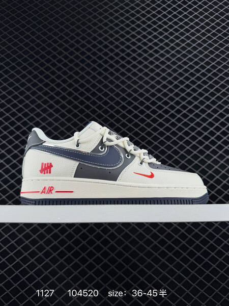 Nike Air Force 1 07 Low cream grey navy blue assorted EU 36-45 5 lifestyle