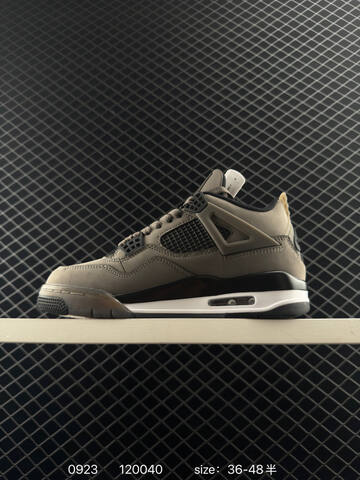 Jordan Air Jordan 4 Retro Cave Stone FV5029 200 Cave Stone Black White Brown EU 36-48 Basketball Shoe - Unisex (BS-80647)