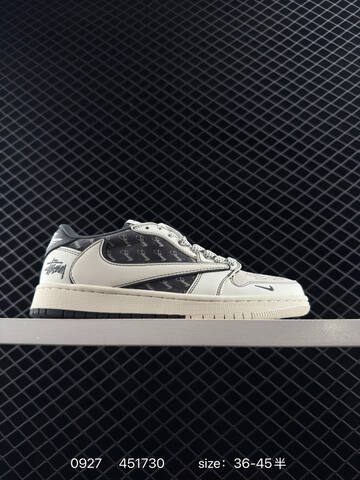 Jordan Air Jordan 1 Low SJ2068-141 Light Grey Off White Dark Grey EU 36-45 Sneaker - Unisex (BS-80619)