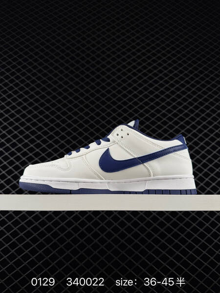 Nike Dunk Low white navy blue 36-45 lifestyle