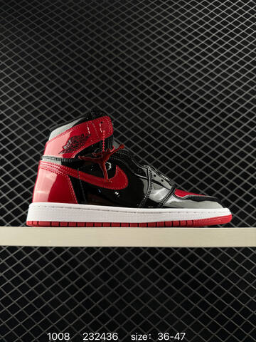 Jordan Air Jordan 1 Retro High OG Black Red White EU 36-47 Basketball Shoe - Unisex (BS-80569)