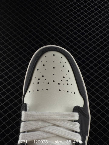 Jordan Air Jordan 1 Low Off White Black Light Grey Sail EU 36-46 Sneaker - Unisex (BS-80992)