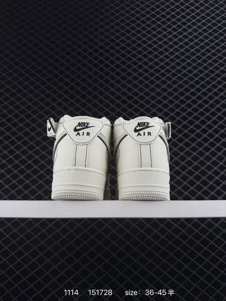 Nike Air Force 1 07 Mid Sail Black EU 36-45 lifestyle