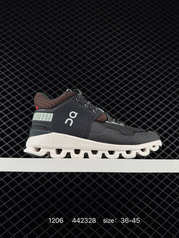 On Cloudnova 442328 Olive Black White EU 36-45 Running Shoe Running Sneakers - Unisex (BS-85444)