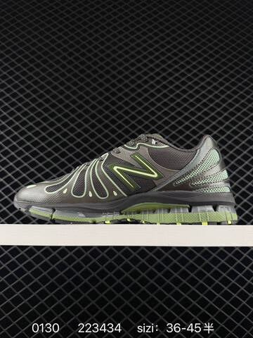 New Balance 1890 Action Bronson Dark Grey Olive Green Neon Green EU 36-45 Running Shoe - Unisex (BS-82346)