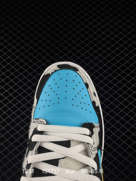 Nike SB Dunk Low Pro QS Chunky Dunky CU3244-100 Blue White Black Yellow Green EU 36-45 5 skate lifestyle