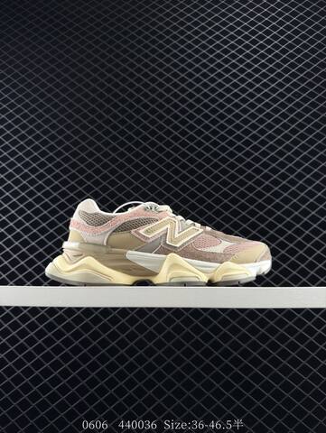 New Balance 9060 Brown Pink Beige Cream Grey EU 36-46 5 Sneaker - Unisex (BS-83343)
