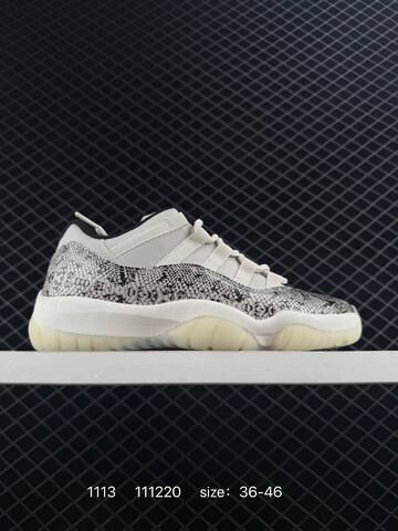 Jordan Air Jordan 11 Low White Blue Black EU 36-46 Basketball Shoe - Unisex (BS-80297)