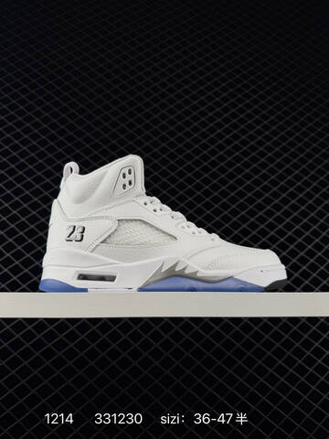 Jordan Air Jordan 5 Retro Black Blue White Red EU 36-47 Basketball Shoe - Unisex (BS-80066)