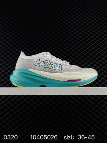 HOKA ONE ONE Mach X Grey Neon Yellow White Orange Teal EU 36-45 Running Shoe Running Sneakers - Unisex (BS-86288)
