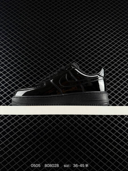 Nike Air Force 1 '07 black patent EU 36-45 lifestyle